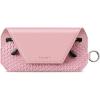 image:imageVULKIT Portable Leather Eye Glasses Case for Women amp Men Slim Sunglass Case Unisex Eyeglass CaseBlush Pink