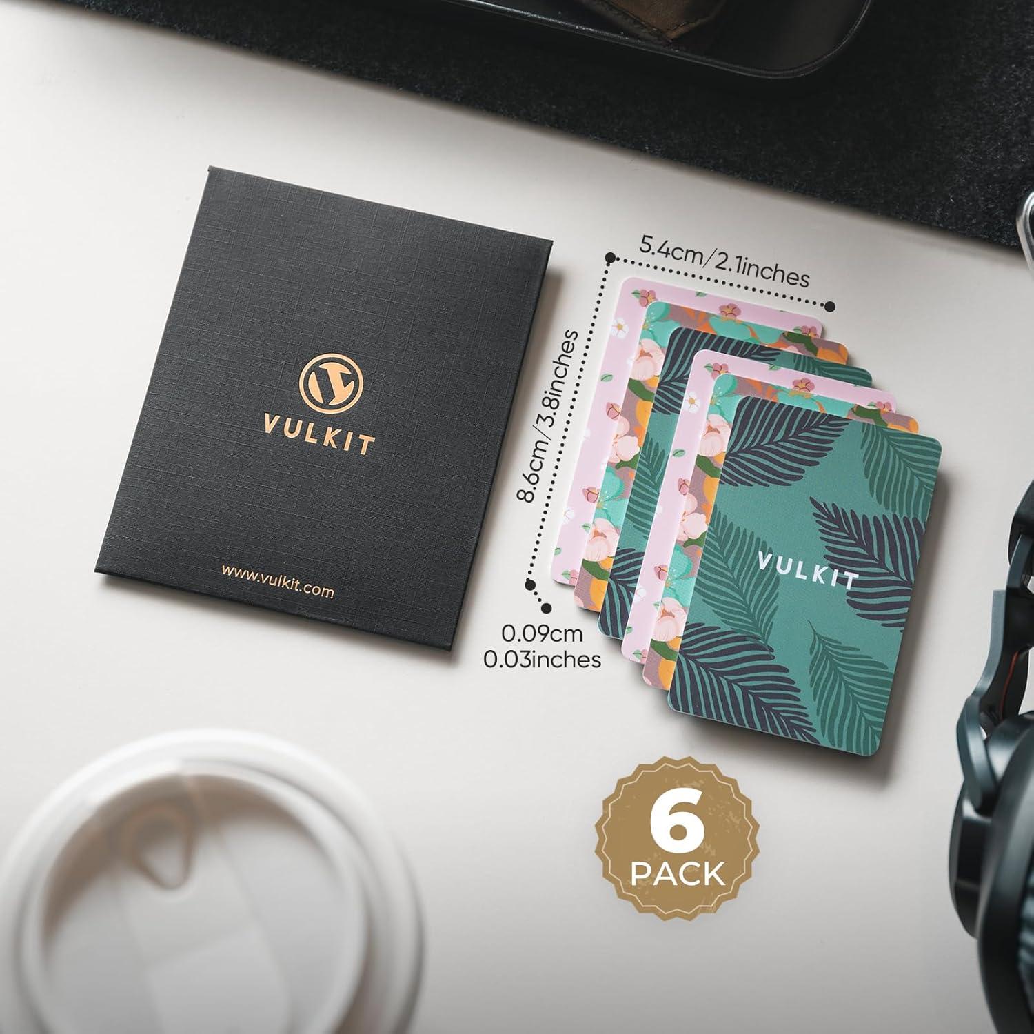 image:imageVULKIT RFID Blocking Cards Slim RFID Card Blocker amp NFC Contactless Card Protector for Your Wallet and Passport for Travel Outdoor 2 Leafcombo