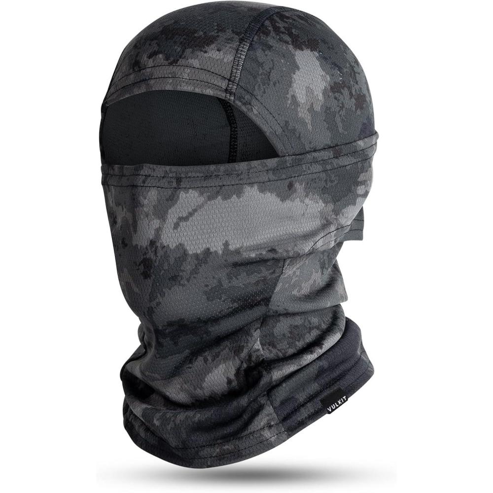 image:imageVULKIT Balaclava Face Mask UV Protection for Women Men Leightweight Sun Tatical Hood Fishing Riding MotorcycleMc Black