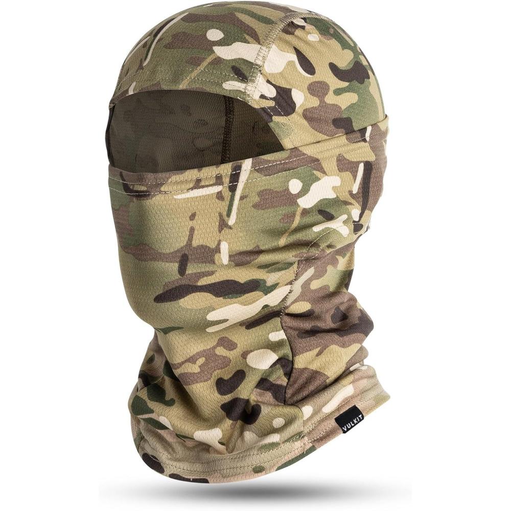 image:imageVULKIT Balaclava Face Mask UV Protection for Women Men Leightweight Sun Tatical Hood Fishing Riding MotorcycleTerrain Camo