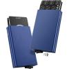 image:imageVULKIT Pop Up Card Holder Minimalist Card Case RFID Blocking 2 Double Slim Metal Case for Men or Women Navy