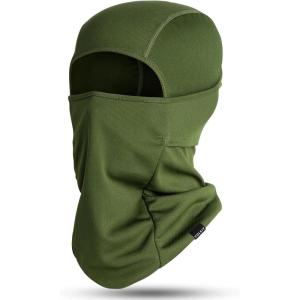 VULKIT Balaclava Face Mask UV Protection for Women Men Leightweight Sun Tatical Hood Fishing Riding Motorcycle(Green)