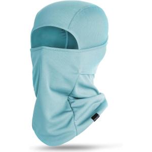 VULKIT Balaclava Face Mask UV Protection for Women Men Leightweight Sun Tatical Hood Fishing Riding Motorcycle(Sky Blue)