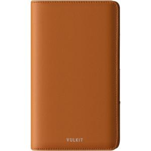 VULKIT Passport Holder Wallet RFID Blocking Travel Wallet for Men & Women(Top Grade Genuine – Brown)