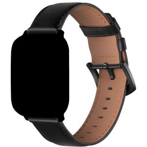 VULKIT Vintage Leather Bands Compatible with Apple Watch Straps 38mm 40mm 41mm 42mm 44mm 45mm 49mm Genuine Leather Wristbands Compatible for Apple iWatch Ultra SE Series 8 7 6 5 4 3 2 1(Black)