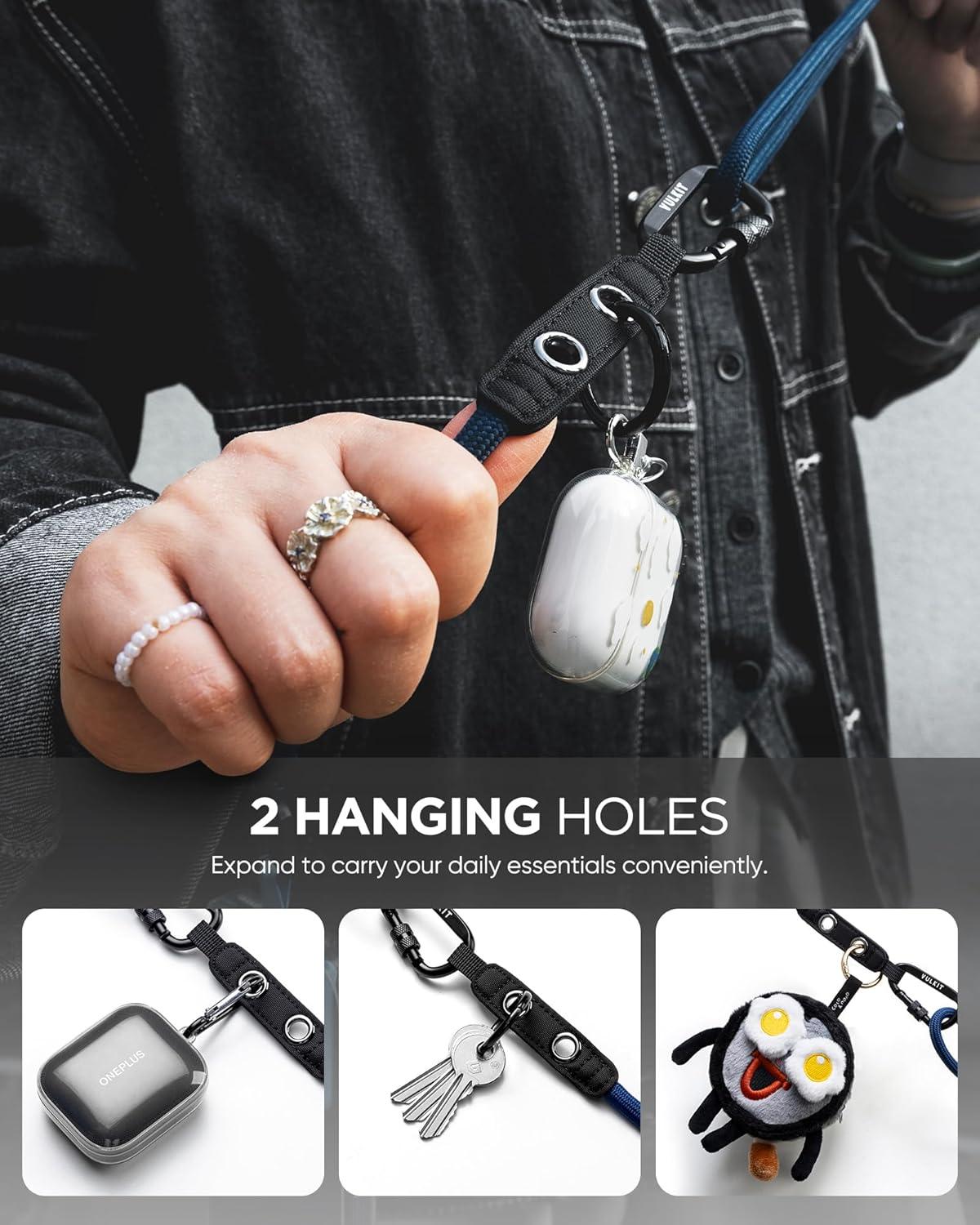 image:imageVULKIT Cell Phone Lanyard Crossbody Adjustable Neck amp Shoulder Strap Phone HolderBlue