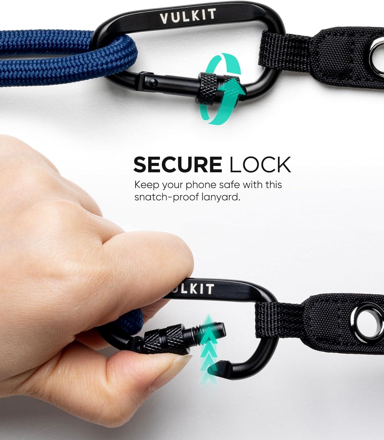 image:imageVULKIT Cell Phone Lanyard Crossbody Adjustable Neck amp Shoulder Strap Phone HolderBlue