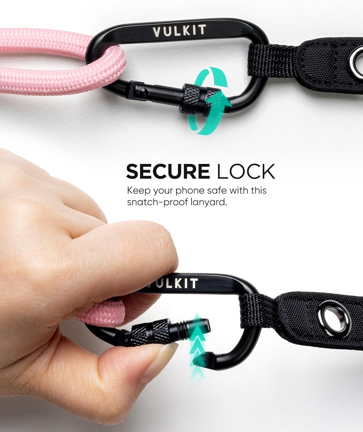 image:imageVULKIT Cell Phone Lanyard Crossbody Adjustable Neck amp Shoulder Strap Phone HolderPink