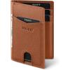 Genuine Leather Litchi Brown