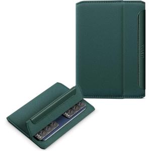 VULKIT RFID Passport Holder Slim Design Pocket Fitted Passport Cover Magnetic Closure, Single Passport Design(Olive)